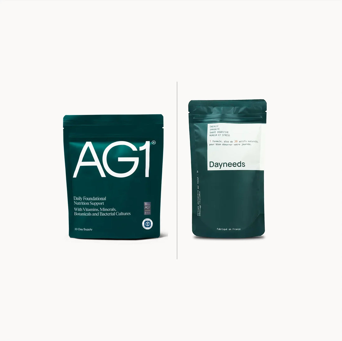 AG1 vs Dayneeds : que vaut vraiment la star des poudres vertes ?